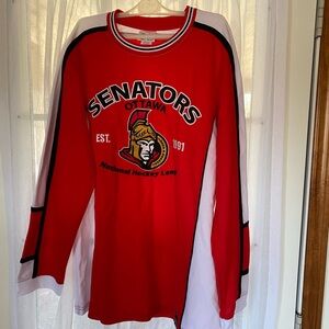 Youth Ottawa Senators Red Long Sleeve Shirt